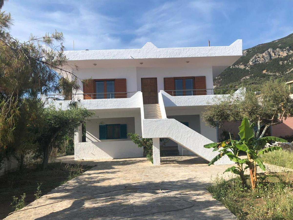 Villa In Kalloni Direkt Am Meer, Tolle Aussicht Luaran gambar